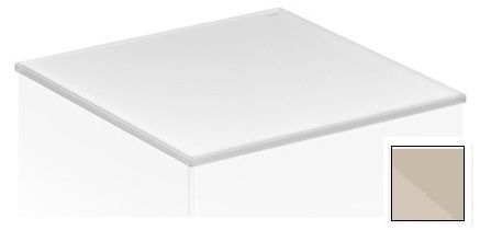 Декоративная верхняя крышка из кристаллина для боковой тумбы KEUCO EDITION 11 31320 189000 Кашемир глянцевый