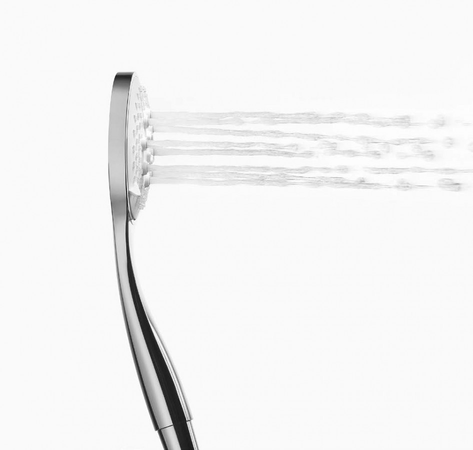 Ручной душ круглой формы ALMAR EcoAir Emotion had shower E082069.NB цвет Никель брашированный (Снимается с производства)