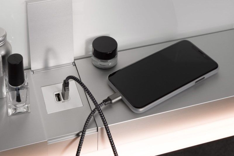 Зеркальный шкаф Keuco Royal Modular 2.0 для настенного монтажа 1300 х 700 х 120 мм