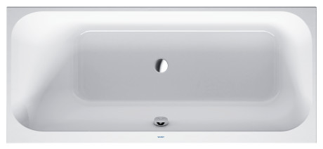 Акриловая ванна Duravit DuraStyle 700312000000000 1700 х 750 c наклоном для спины слева, встраиваемая, белая