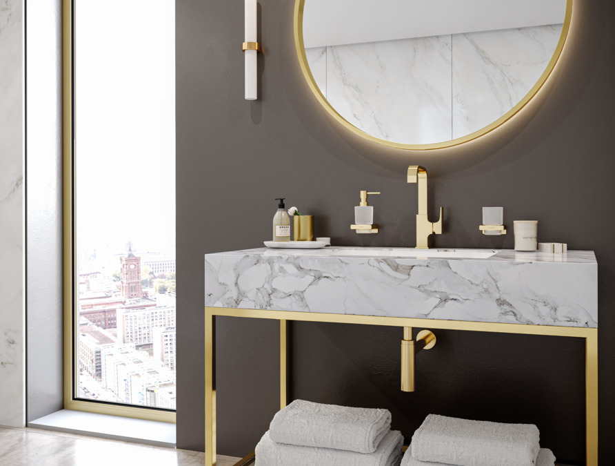 Дозатор для жидкого мыла HANSGROHE AddStoris 41745000 Хром