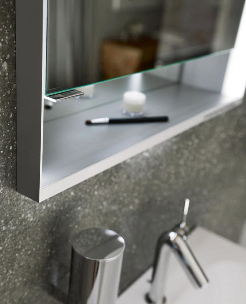 Зеркало для ванны Keuco Royal Lumos 14597171000 серебристое 