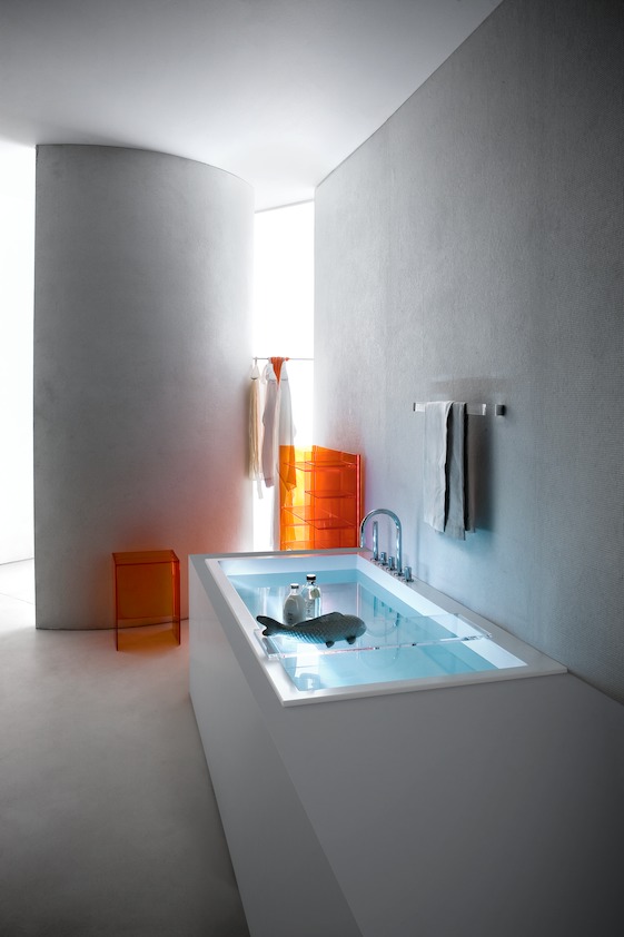 Полотенцедержатель  Kartell by Laufen  3.8133.1.081.000.1  450 мм,  пластик нтарь