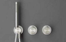 Встраиваемая внутренняя часть термостата ALMAR Modular E176903 на 2 потребителя и модуль ручного душа, для арт. E180183 и E180133, цвет Чёрный