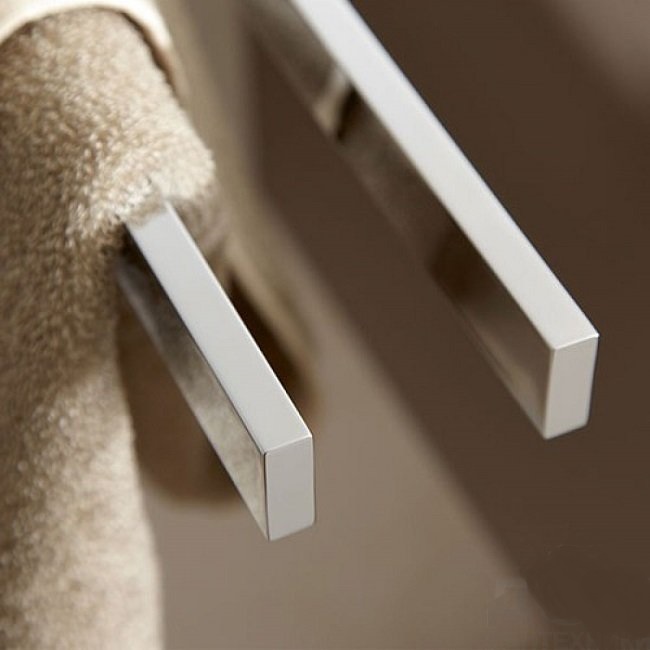 Двойной полотенцержатель KEUCO Edition 11 11118 370000 цвет Чёрный матовый