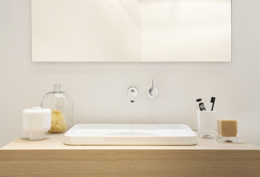Стакан для зубных щеток Kartell by Laufen   3.8233.0.090.000.1   пластик, цвет плотный белый