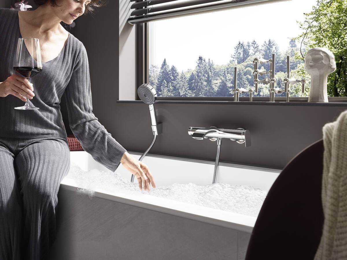 Ручной душ Hansgrohe Pulsify Select S 24100700 105 3jet Activation, белый матовый