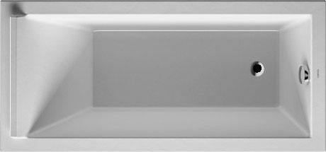 Акриловая ванна Duravit Starck 700331000000000 1500 х 700 c одним наклоном для спины, встраиваемая версия или версия с панелями, белая