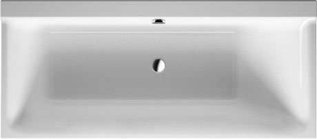 Акриловая ванна Duravit P3 Comforts 700376000000000 1700 х 750 c наклоном для спины справа, встраиваемая или с панелями, белая (изделие снято с производства)