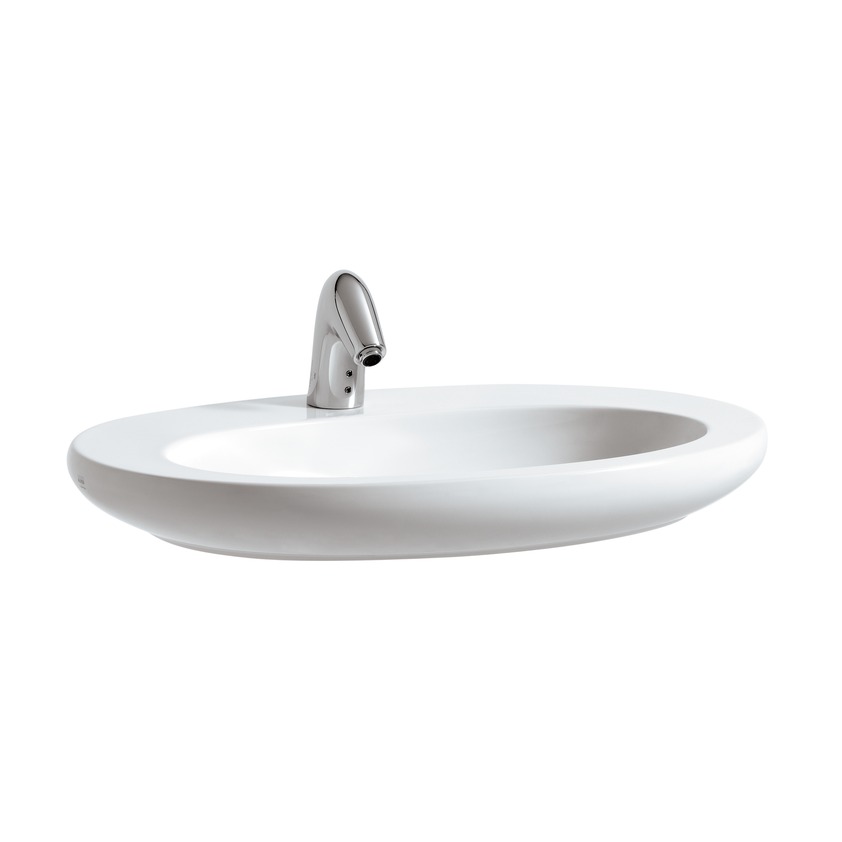 Раковина чаша Laufen IL Bagno Alessi One  818972  75 см накладная