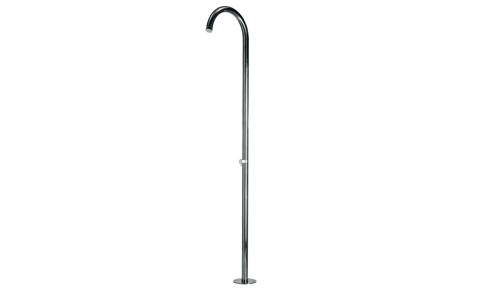Душевая колонна Bossini Outdoor/Indoor Columns Pool Floor L00866.030 из нержавеющей стали, хром
