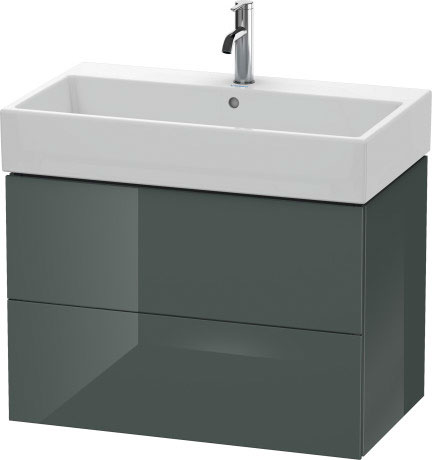 Тумба подвесная под раковину Duravit L-Cube LC627703838 доломитово-серый