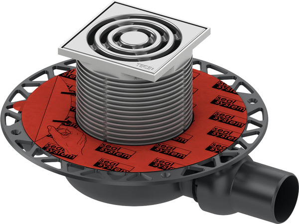 Трап низкий TECEdrainpoint S 3601100 105 мм, горизонтальный, DN 50
