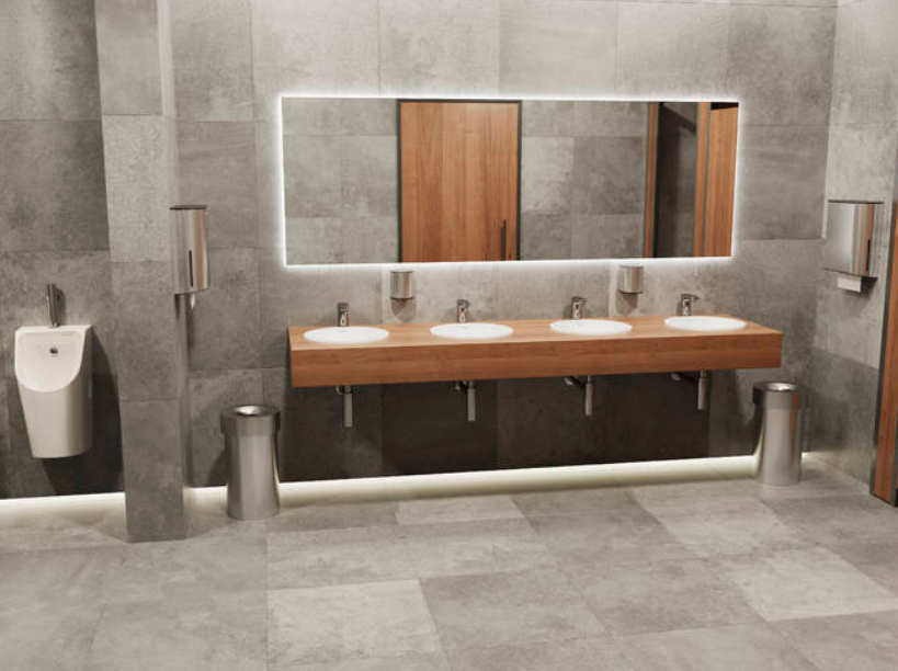 Электронный смеситель для раковины с предустановленной температурой HANSGROHE Vernis Blend 71502000 цвет Хром