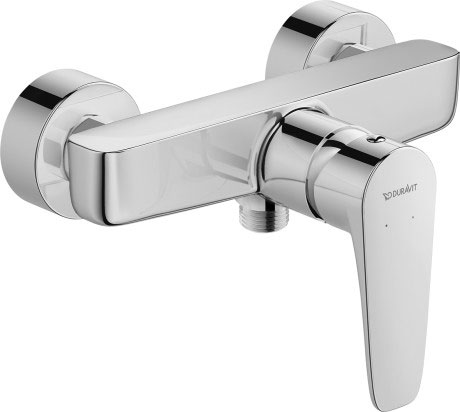 Однорычажный смеситель для душа Duravit B.1 B14230000010 , Хром