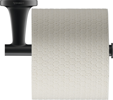 УЦЕНКА. Держатель туалетной бумаги Duravit Starck T  0099374600_УЦ    черный / Изделие с выставки. Потертостей нет. Состояние отличное.