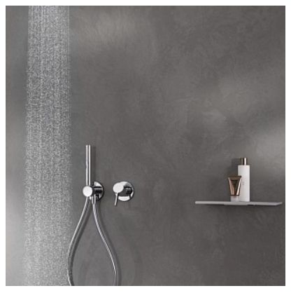 Душевой комплект KEUCO IXMO 59603 010002 смеситель, переключатель, держатель, шланг, квадратный верхний душ, ручной душ, цвет Хром