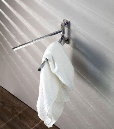 Полотенцедержатель двойной поворотный BERTOCCI SETTECENTO 145 0736 0000 370 мм, хром