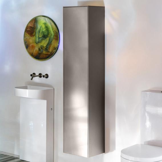 Высокий шкаф-пенал Laufen  Sonar  4.0549.2.034.042.1  160 см, 1 дверь, петли справа, цвет Titanium (титан)