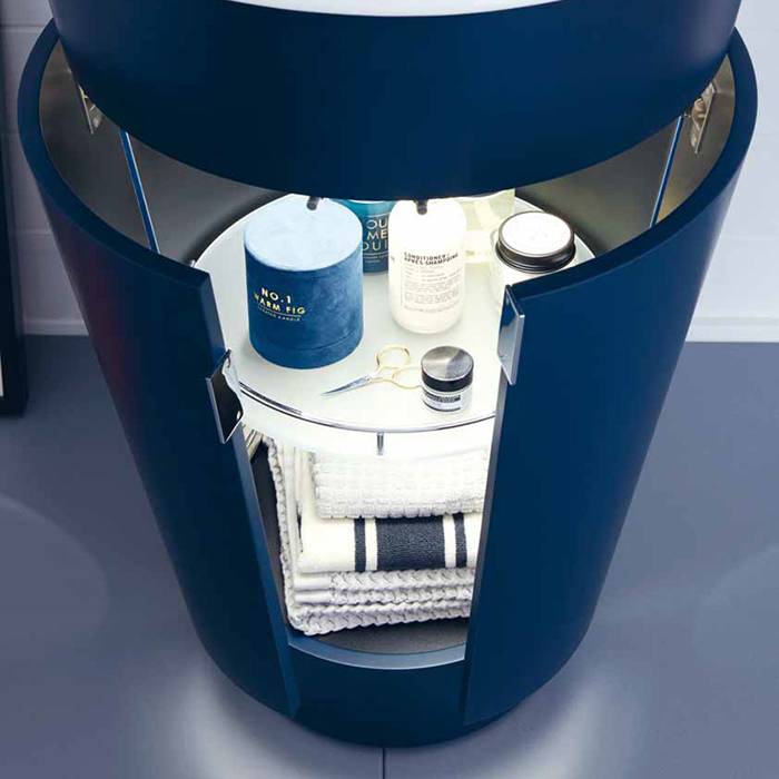 Тумба напольная под раковину Duravit Starck 1 S1952009898 темно-синий