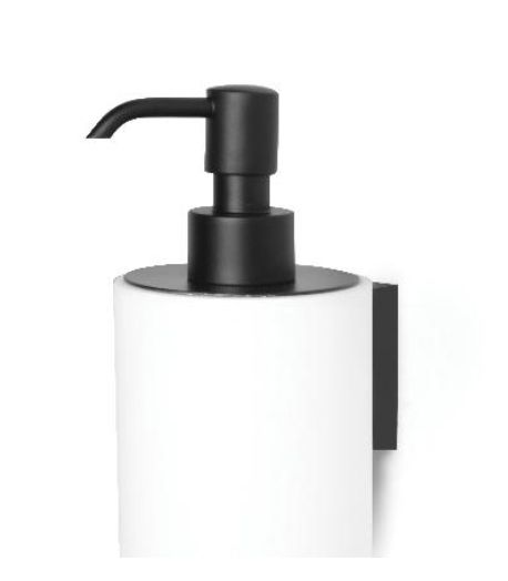 Дозатор для жидкого мыла BERTOCCI TRECENTO 125 4828 0000 Белый матовый/хром