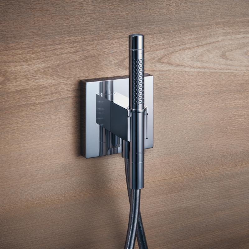 Шланговое подсоединение с ручным душем AXOR Starck Organic 12626000 Хром