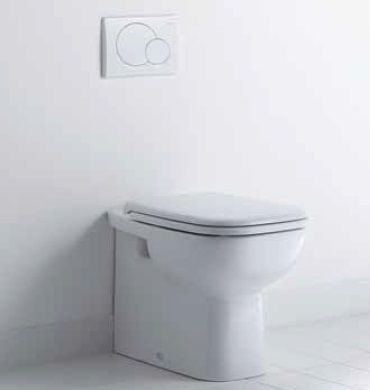 Напольный приставной унитаз Duravit D-Code 21150900002 белый