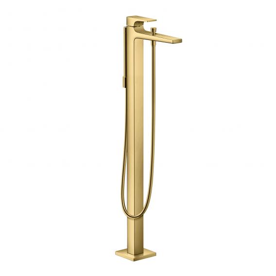 Смеситель для ванны напольный однорычажный Hansgrohe Metropol 32532990 полированное золото