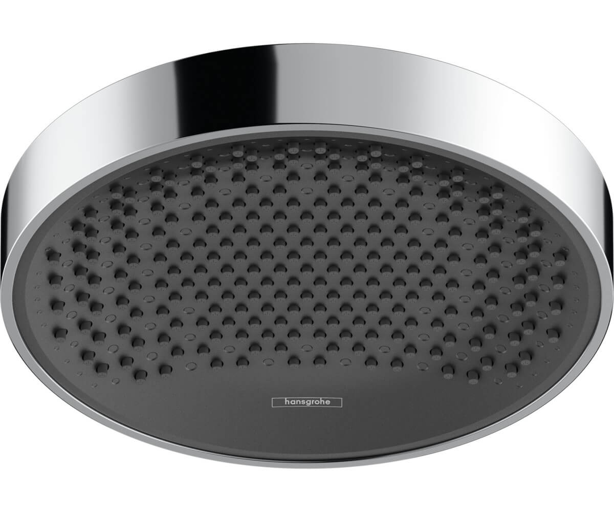 Верхний душ Hansgrohe Rainfinity 250 1jet 26229000 с потолочным кронштейном, EcoSmart, хром