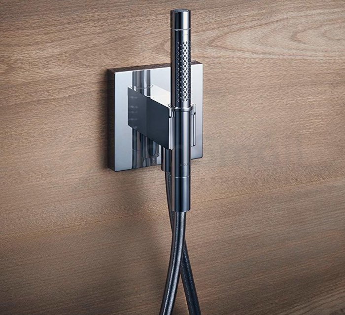 Шланговое подсоединение AXOR Urquiola 11626000 Porter Unit с держателем для душа хром