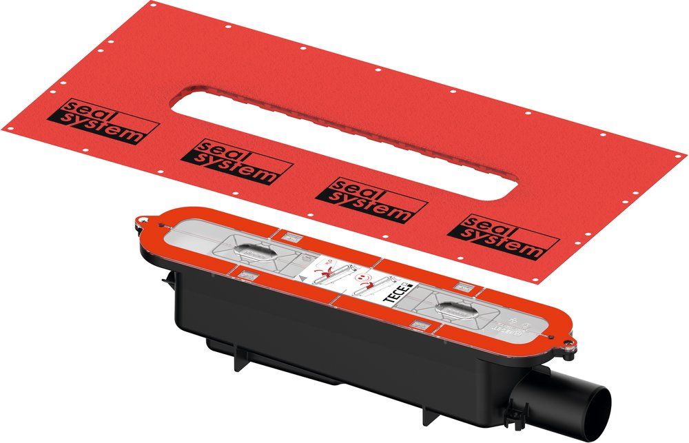 Подрезаемый дренажный канал TECE TECEdrainline 670800 800, сатин