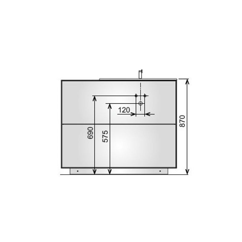 Напольная тумба под умывальник Keuco Edition Lignatur 33341 750213 1050х 800х535 мм отверстие справа 2 ящика фасад из венецианского дуба корпус дуб