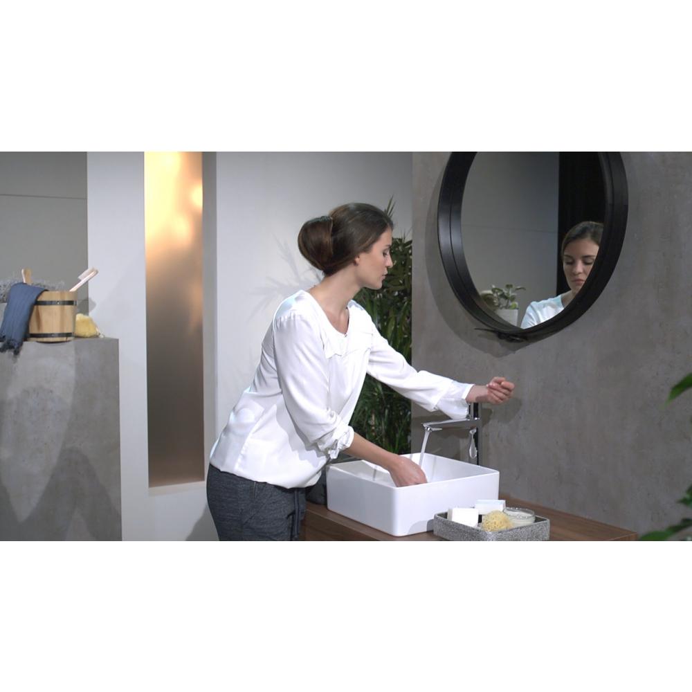 Смеситель для раковины с донным клапаном Hansgrohe Talis Select E 71752000 Хром