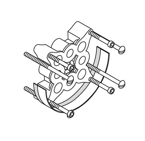 Удлинение скрытой части 25 мм HANSGROHE iBox 13595000 цвет Чёрный