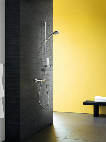 Ручной душ Hansgrohe Croma 100 Multi 28536000 серый/хром