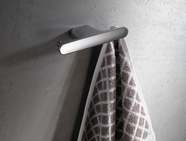 Двойной крючок для полотенца Keuco Edition 400 11515 050000 Никель шлифованный