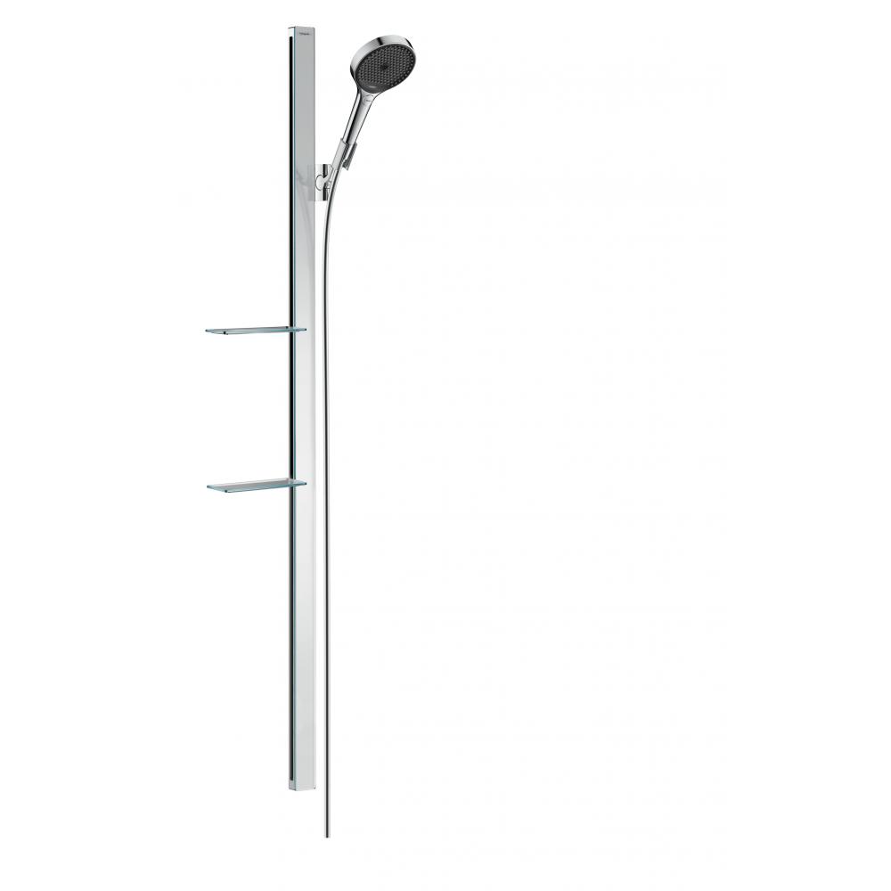 Душевой набор Hansgrohe Rainfinity 27673000 с двумя полками хром