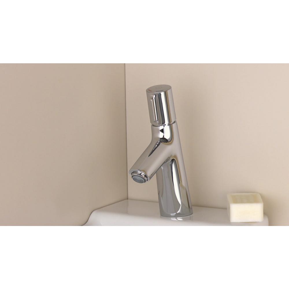 Смеситель для раковины с данным клапаном Hansgrohe Talis Select S 72040000 Хром