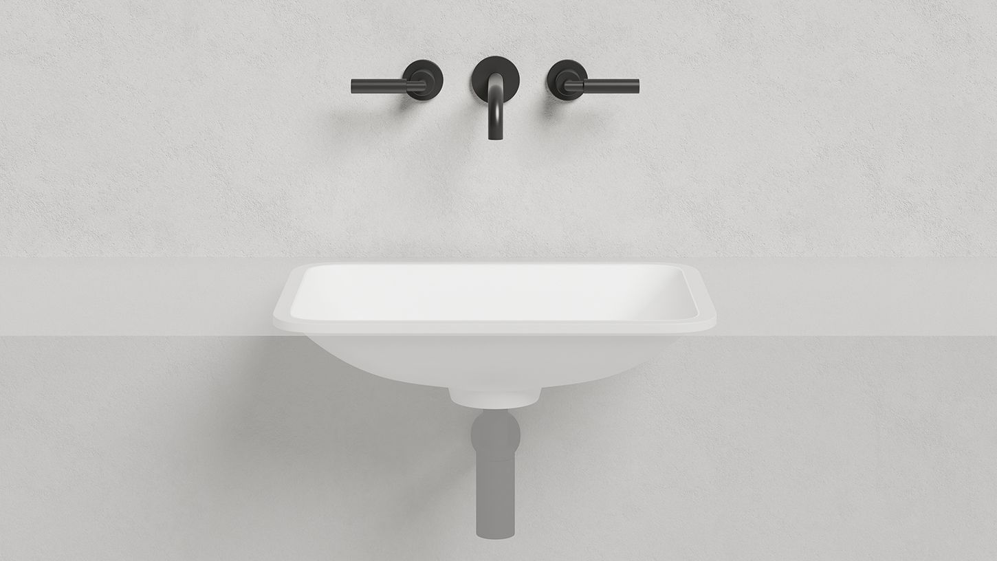 Раковина встраиваемая круглая SALINI MAREA 05 1802205M 550х400х134мм, S-Stone, без донного клапана, цвет Белый матовый