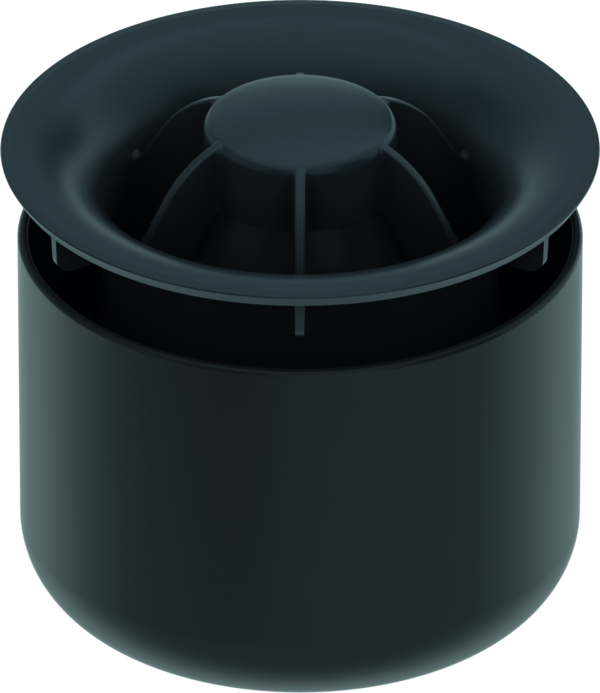 Стакан с мембраной TECE TECEdrainpoint S 3695005 для сифонов DN50 и DN70, чёрный