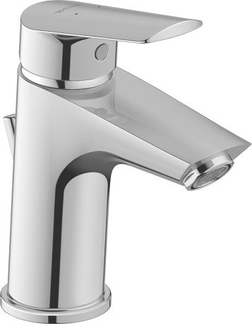 Однорычажный смеситель для раковины DURAVIT Duravit No.1 S N11010001010 156 мм, с донным клапаном, хром