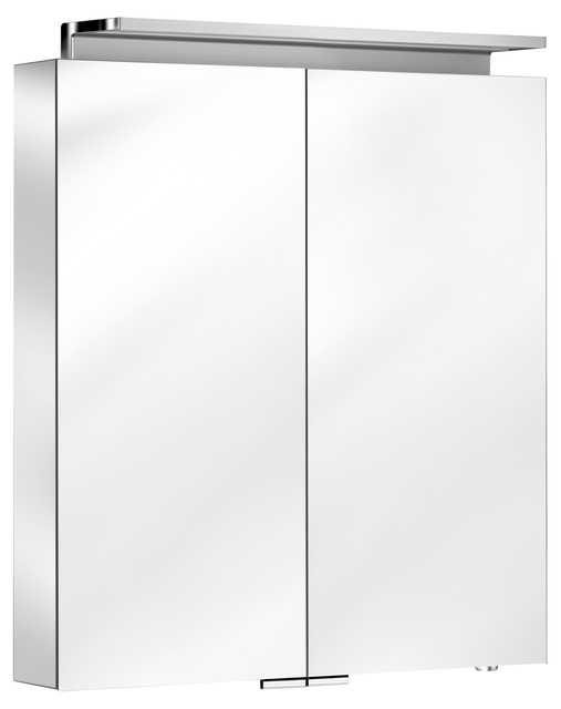Зеркальный шкаф Keuco Royal L1 13603171301 алюминий серебристый