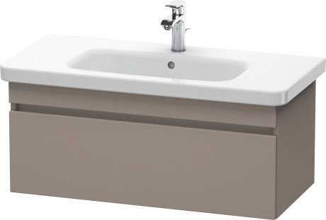 Тумба подвесная под раковину Duravit DuraStyle DS638204343 базальт матовый