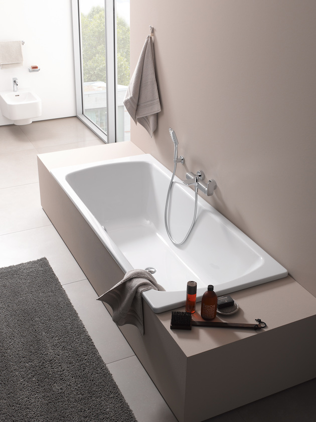 Встраиваемая ванна прямоугольная Laufen Pro 2.3495.0.000.000.1 1900 х 900 мм, акрил, без ножек, без каркаса, без сифона, белая