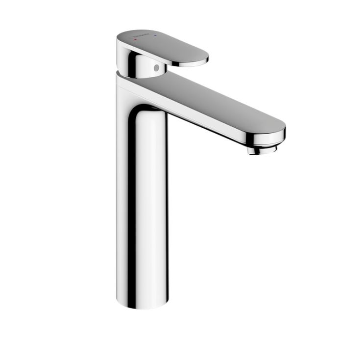 Однорычажный смеситель для раковины Hansgrohe Vernis Blend 71572000 ComfortZone190, с донным клапаном, цвет Хром