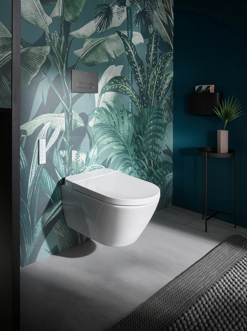 Унитаз подвесной безободковый Duravit D-Neo 2502092096 580 мм х 370 мм, только для Sensowash, цвет Белый глянцевый