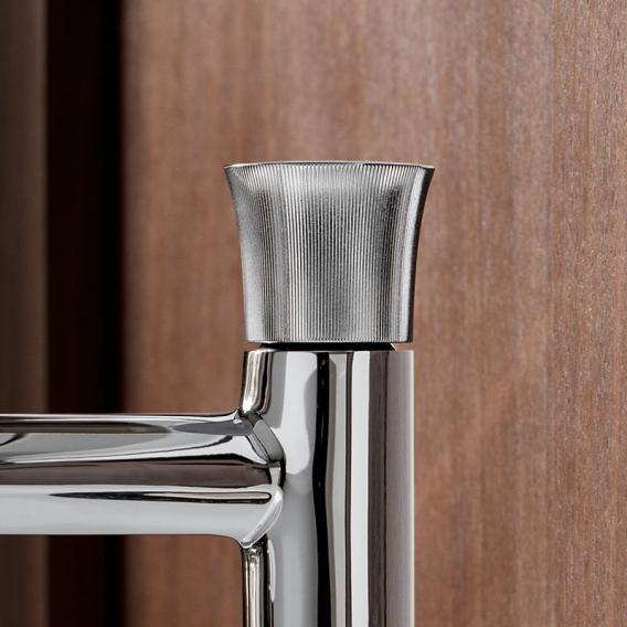 Однорычажный смеситель Duravit White Tulip WT1040002010 для раковины XL, 317 мм, хром