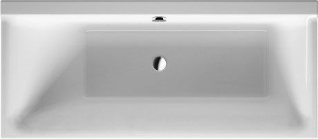 Акриловая ванна Duravit P3 Comforts 700371000000000 1600 х 700 c наклоном для спины слева, встраиваемая или с панелями, белая (изделие снято с производства)