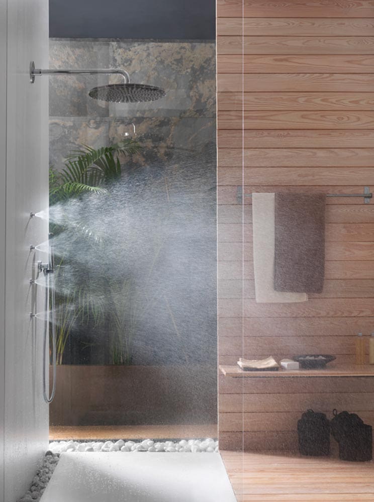 Форсунка боковая для душа Bossini Mini Neb I00151.030 Хром