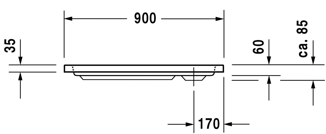 Душевой поддон Duravit D-Code 720102000000000 квадратный, белый 